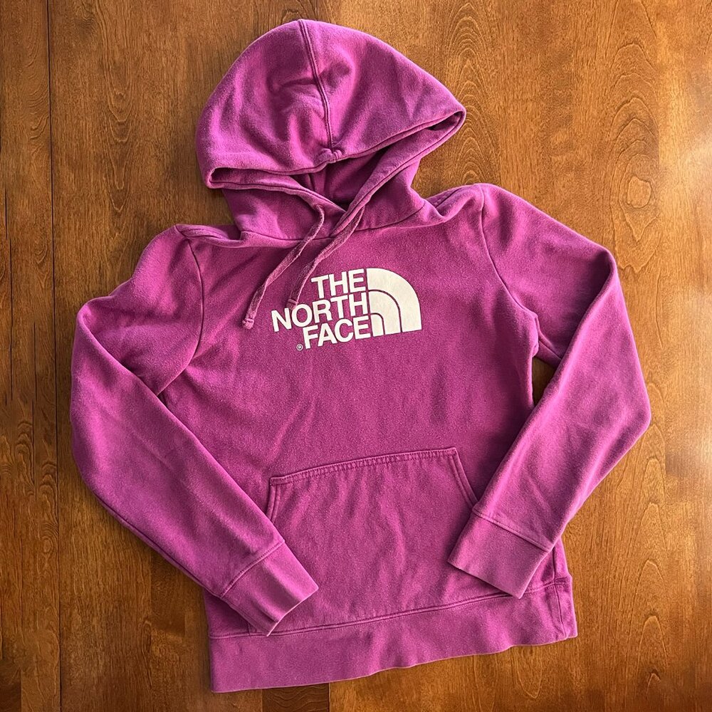 The North Face fuchsia hoodie S